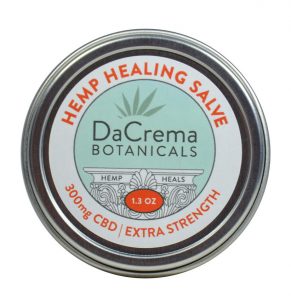 Dacrema Botanicals Natural CBD Hemp Healing Salve 300mg