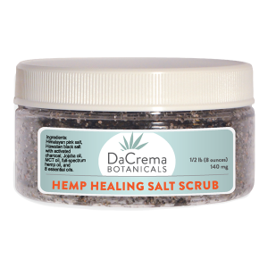 Dacrema Botanicals Hemp Healing Salt Scrub Product