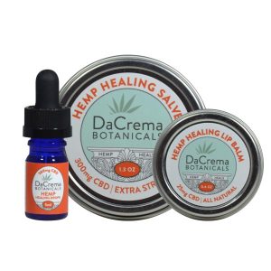 Dacrema Botanicals CBD Hemp Healing Salve Combo Pack