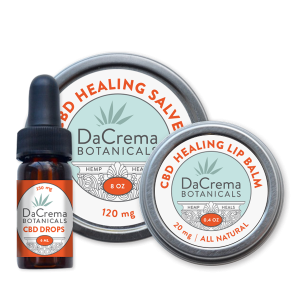 Dacrema Botanicals CBD Pain and Stress Healing Combo Pack