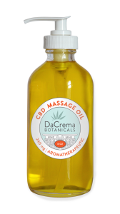 DaCrema Botanicals CBD Massage Oil Aromatherapy
