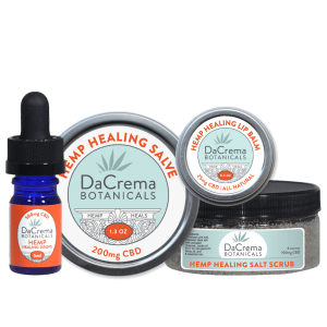 DaCrema Botanicals CBD Healing Product Combo Pack